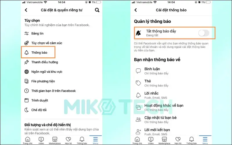 Cách Bật Thông Báo Facebook Giao Diện Mới 2024 21 cách bật thông báo trên facebook cho iphone