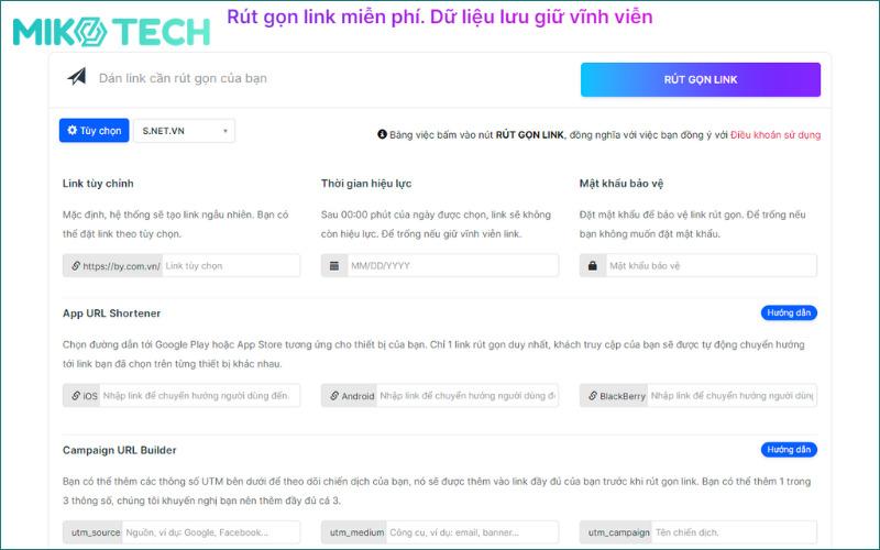 Top 15 Công Cụ Rút Gọn Link Trực Tuyến Miễn Phí 33 by.com.vn