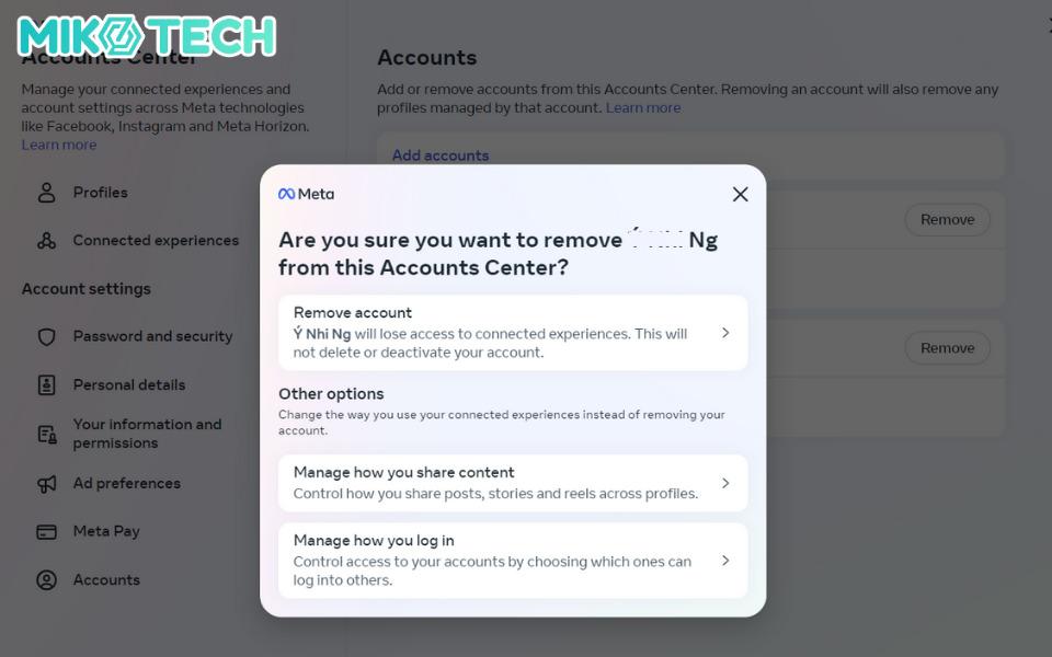 Cách Hủy Liên Kết Instagram Với Facebook Nhanh Chóng 8 cách tắt liên kết facebook với instagram trên máy tính