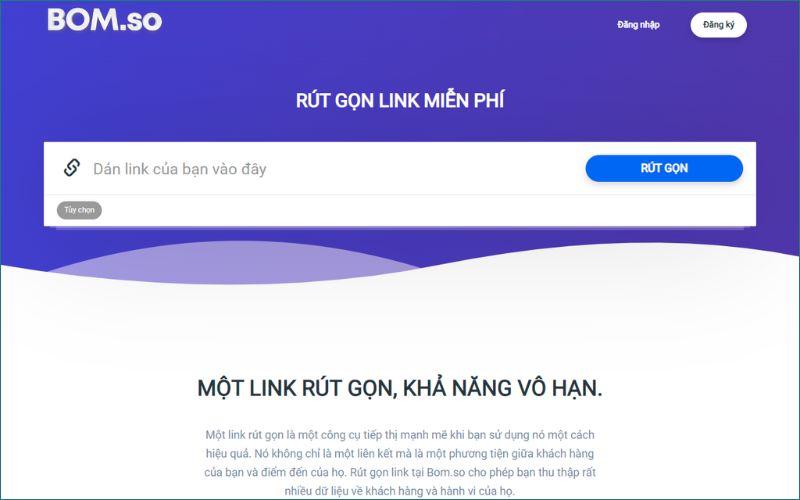 Top 15 Công Cụ Rút Gọn Link Trực Tuyến Miễn Phí 39 link rút gọn Bom.so
