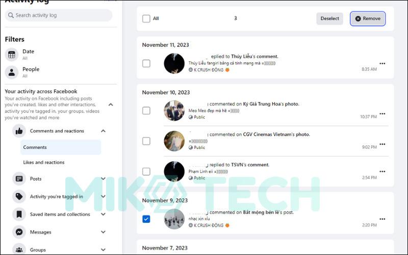 Cách xóa bình luận trên Facebook bằng điện thoại và máy tính 34 cách xóa comment trên facebook