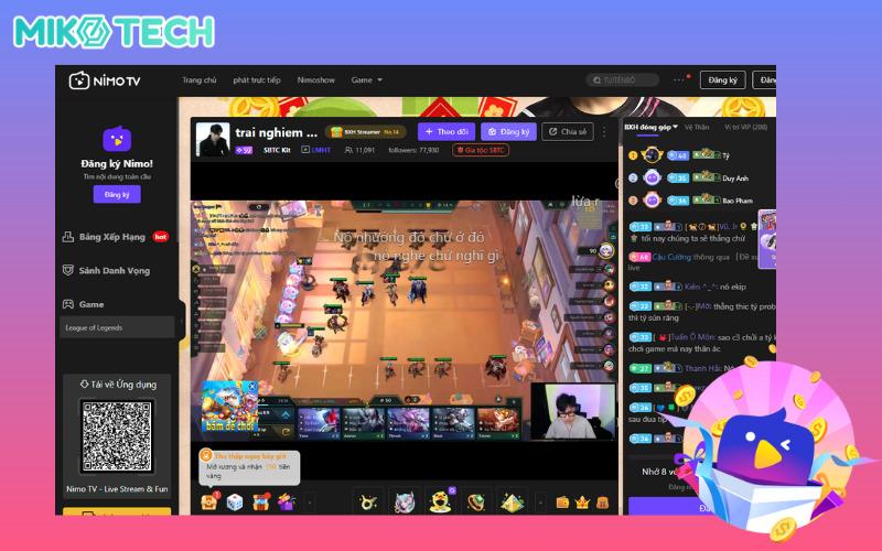 Top 10+ Ứng Dụng Live Stream Chất Lượng Hàng Đầu Hiện Nay 84 nimo tv