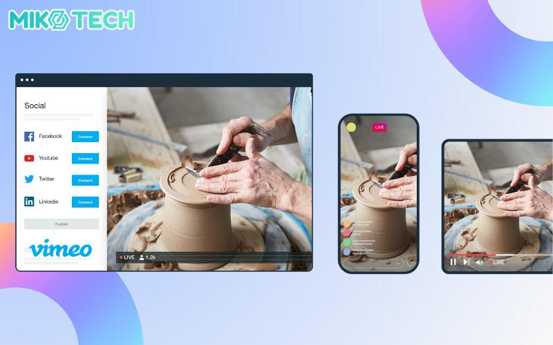 Top 10+ Ứng Dụng Live Stream Chất Lượng Hàng Đầu Hiện Nay 86 vimeo