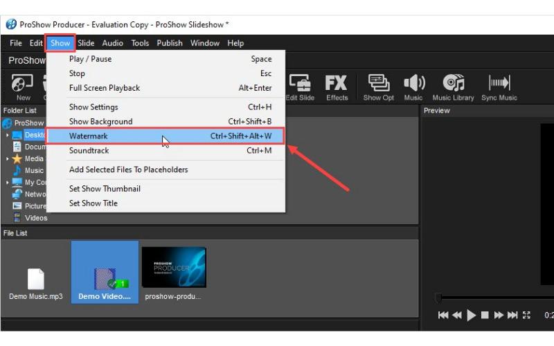 Cách chèn logo vào video đơn giản, dễ thực hiện trên mọi thiết bị 82 watermark proshow producer